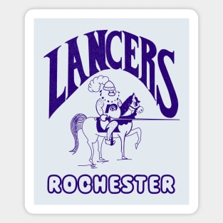 Defunct Rochester Lancers 1973 Magnet